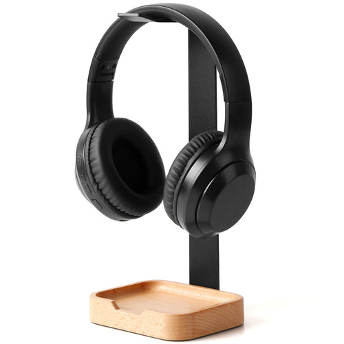 DeskMate Wooden Headphone Organizer