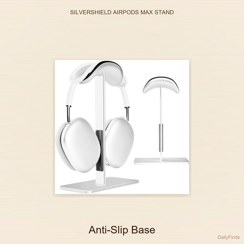 SILVERSHIELD AirPods Max Stand - Sleep Mode & Anti-Slip Base
