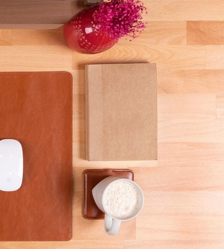 Why Full-Grain Leather Belongs on Your Desk (and How It Ages)