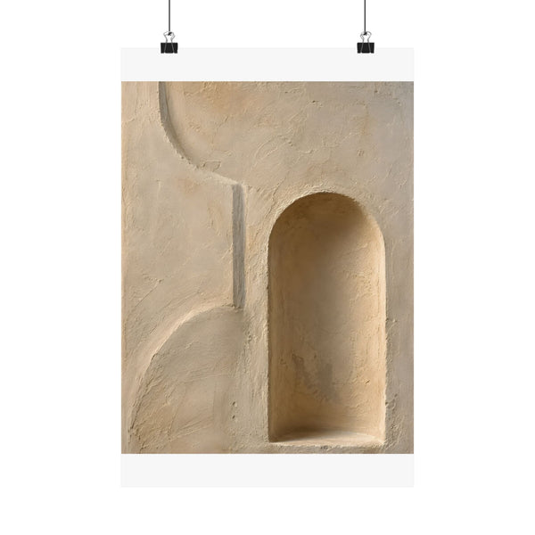 Plaster Arch — Textured Relief - DailyFinds
